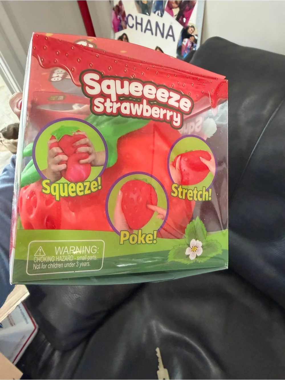 Squishy Toy - Red strawberry